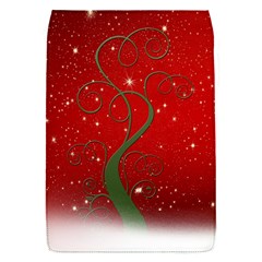 Christmas Modern Day Snow Star Red Flap Covers (s)  by Nexatart