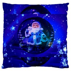 Christmas Nicholas Ball Large Cushion Case (two Sides) by Nexatart