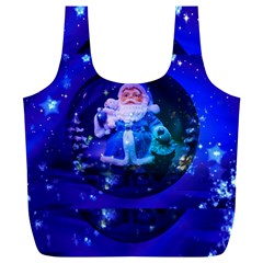 Christmas Nicholas Ball Full Print Recycle Bags (l)  by Nexatart