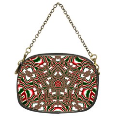 Christmas Kaleidoscope Chain Purses (two Sides)  by Nexatart