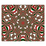 Christmas Kaleidoscope Double Sided Flano Blanket (Small)  50 x40  Blanket Front