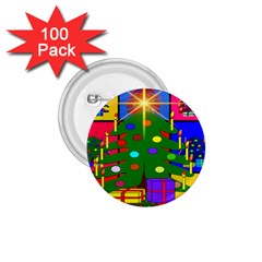 Christmas Ornaments Advent Ball 1 75  Buttons (100 Pack)  by Nexatart