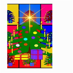 Christmas Ornaments Advent Ball Large Garden Flag (two Sides) by Nexatart