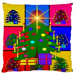 Christmas Ornaments Advent Ball Standard Flano Cushion Case (two Sides) by Nexatart