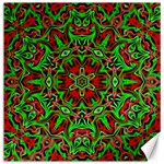 Christmas Kaleidoscope Pattern Canvas 16  x 16   15.2 x15.41  Canvas - 1