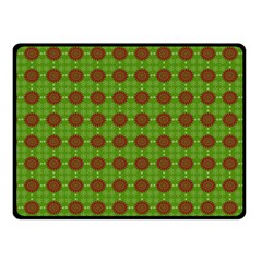 Christmas Paper Wrapping Patterns Fleece Blanket (small) by Nexatart