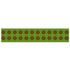 Christmas Paper Wrapping Patterns Flano Scarf (small)