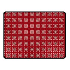 Christmas Paper Pattern Fleece Blanket (small) by Nexatart