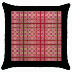 Christmas Paper Wrapping Pattern Throw Pillow Case (black) by Nexatart