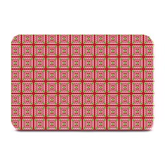 Christmas Paper Wrapping Pattern Plate Mats by Nexatart