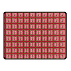 Christmas Paper Wrapping Pattern Fleece Blanket (small) by Nexatart