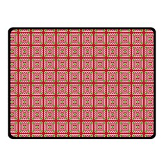 Christmas Paper Wrapping Pattern Double Sided Fleece Blanket (small)  by Nexatart