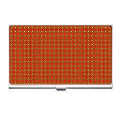 Christmas Paper Wrapping Paper Pattern Business Card Holders by Nexatart