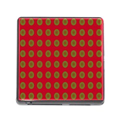 Christmas Paper Wrapping Paper Memory Card Reader (square) by Nexatart