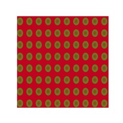 Christmas Paper Wrapping Paper Small Satin Scarf (square) by Nexatart