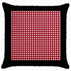 Christmas Paper Wrapping Paper Throw Pillow Case (black) by Nexatart