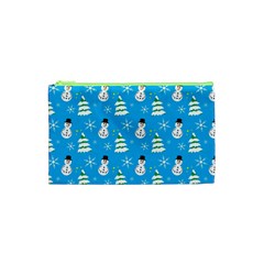 Christmas Pattern Cosmetic Bag (xs) by Nexatart