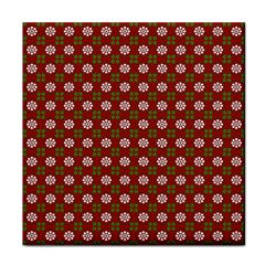 Christmas Paper Wrapping Pattern Face Towel by Nexatart