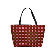 Christmas Paper Wrapping Pattern Shoulder Handbags by Nexatart