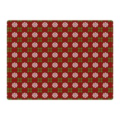 Christmas Paper Wrapping Pattern Double Sided Flano Blanket (mini)  by Nexatart