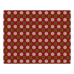 Christmas Paper Wrapping Pattern Double Sided Flano Blanket (large)  by Nexatart