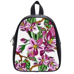 Lovely Flower Design  School Bags (small)  by GabriellaDavid