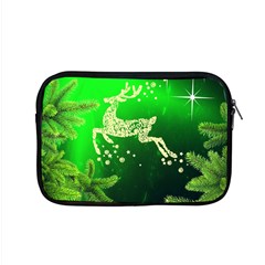 Christmas Reindeer Happy Decoration Apple MacBook Pro 15  Zipper Case