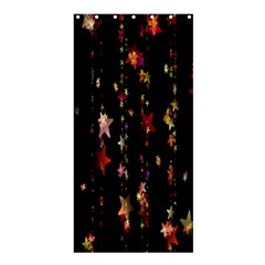 Christmas Star Advent Golden Shower Curtain 36  x 72  (Stall) 