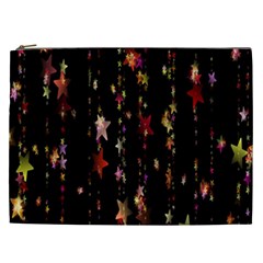 Christmas Star Advent Golden Cosmetic Bag (XXL) 