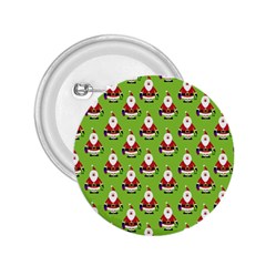 Christmas Santa Santa Claus 2 25  Buttons