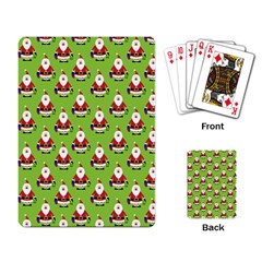 Christmas Santa Santa Claus Playing Card by Nexatart