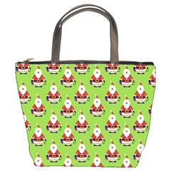 Christmas Santa Santa Claus Bucket Bags by Nexatart