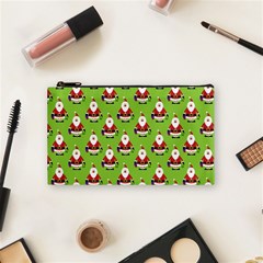 Christmas Santa Santa Claus Cosmetic Bag (small)  by Nexatart