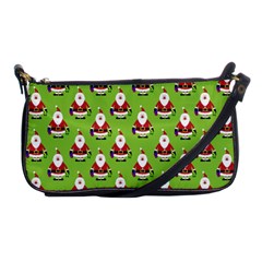 Christmas Santa Santa Claus Shoulder Clutch Bags by Nexatart