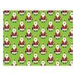 Christmas Santa Santa Claus Double Sided Flano Blanket (Large)  Blanket Back