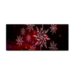 Christmas Snowflake Ice Crystal Cosmetic Storage Cases by Nexatart