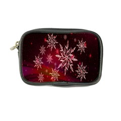 Christmas Snowflake Ice Crystal Coin Purse by Nexatart