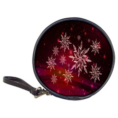 Christmas Snowflake Ice Crystal Classic 20-cd Wallets by Nexatart