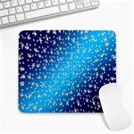 Christmas Star Light Advent Large Mousepads Front