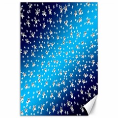 Christmas Star Light Advent Canvas 12  X 18   by Nexatart