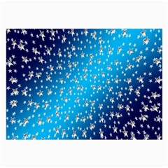 Christmas Star Light Advent Large Glasses Cloth by Nexatart