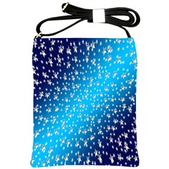 Christmas Star Light Advent Shoulder Sling Bags by Nexatart