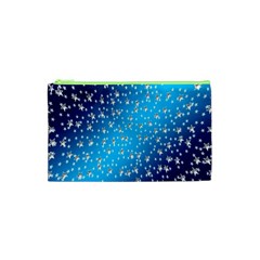 Christmas Star Light Advent Cosmetic Bag (xs) by Nexatart