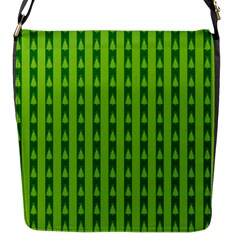 Christmas Tree Background Xmas Flap Messenger Bag (s) by Nexatart