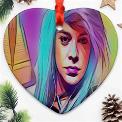 Drag On Go Ornament (heart) by MRTACPANS