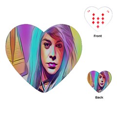 Drag On Go Playing Cards (heart)  by MRTACPANS