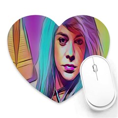 Drag On Go Heart Mousepads by MRTACPANS