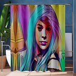 DRAG ON GO Shower Curtain 60  x 72  (Medium)  60 x72  Curtain