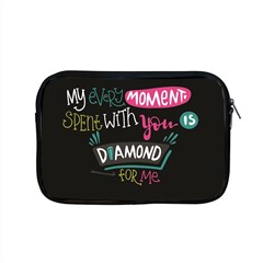 My Every Moment Spent With You Is Diamond To Me / Diamonds Hearts Lips Pattern (black) Apple Macbook Pro 15  Zipper Case