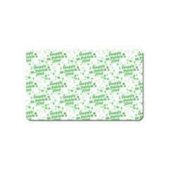 Saint Patrick Motif Pattern Magnet (name Card) by dflcprints